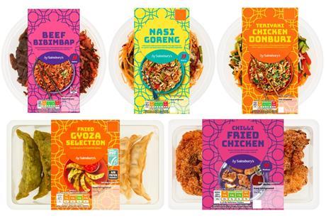 Sainsbury’s Pan-Asian ready meal range