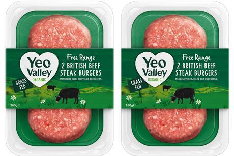 Yeo Valley burger