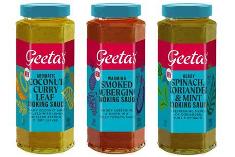 Geeta's Indian cooking sauces