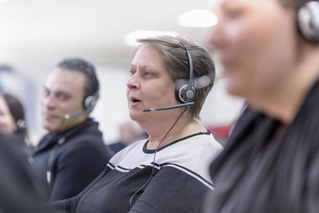 call centre helpline Getty