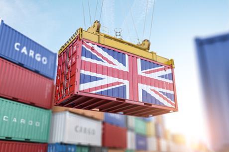uk gb trade shipping flag