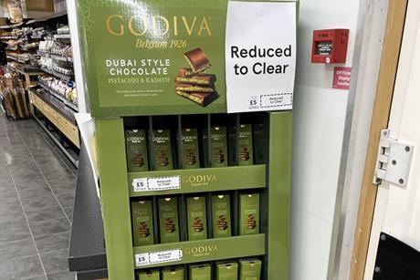 Dubai chocolate reduced to clear CREDIT Dave Lewis