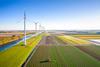 farming farm wind turbine sustainable sustainability eco climate change GettyImages-1396844586