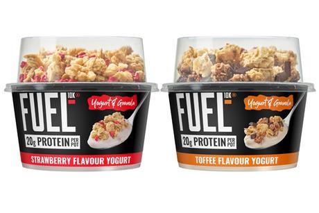 Fuel10k yogurt and granola pots