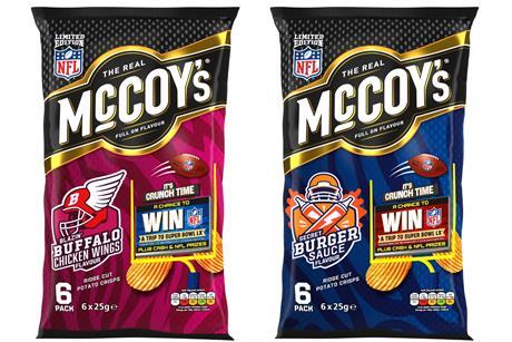 McCoy's NFL crisps