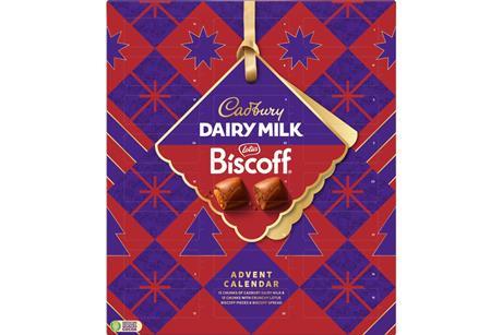 Cadbury Lotus Biscoff advent calendar