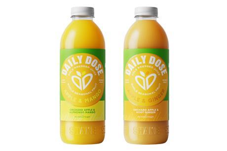 Daily Dose Apple & Alphonso Mango and Daily Dose Apple & Root Ginger
