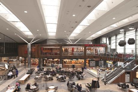 Shopping centre food court