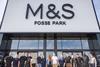 M&S marks and spencer store front fosse park