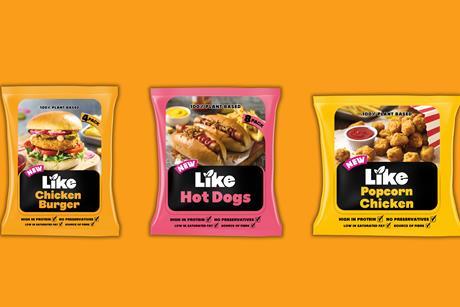 Like products launching in the UK LANDSCAPE orange background