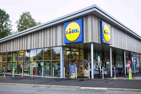 lidl store sign