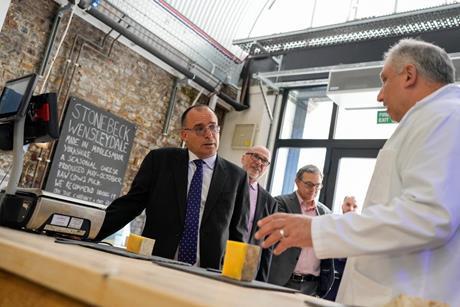 Minister for exports and neals yard