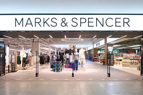 mands marks and spencer store sign clothing fashion
